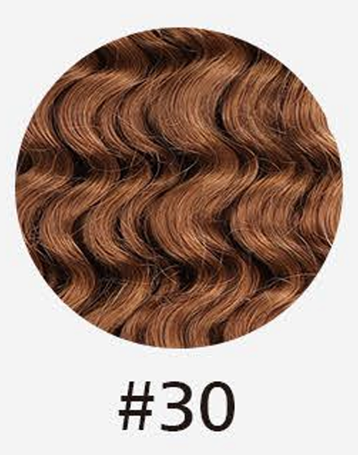 Handmade Human Hair Loc Extensions | #30 Medium Auburn / Chestnut brown Interlocs (50 loc bundle)