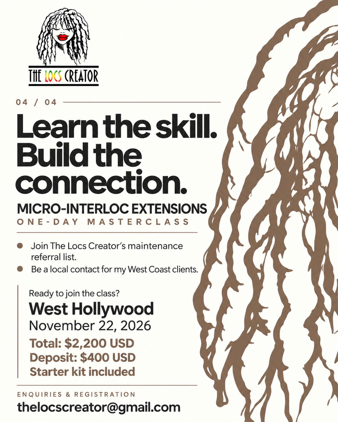 California One Day Masterclass