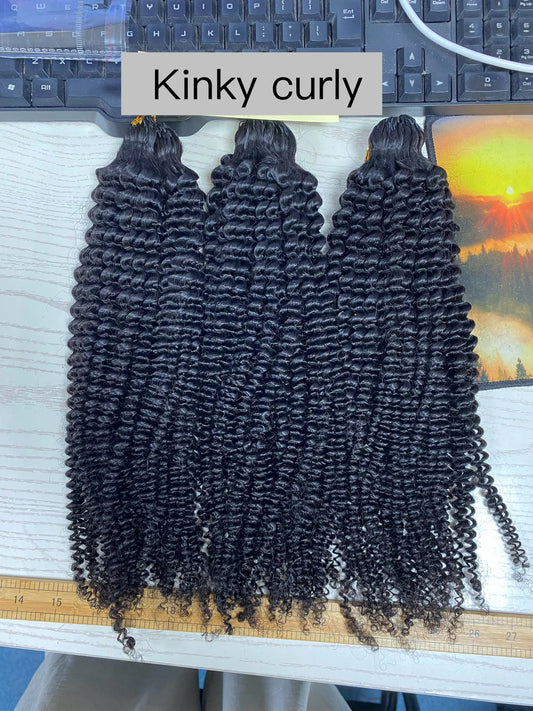 Kinky Curly Feather Extensions